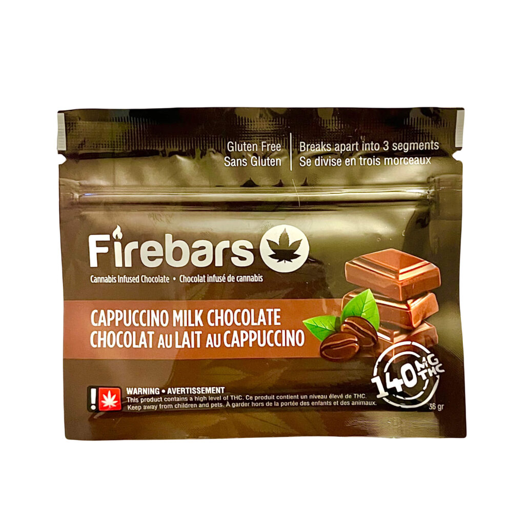 FIRE BARS Milk Chocolate Cappuccino Harmonized Hemp