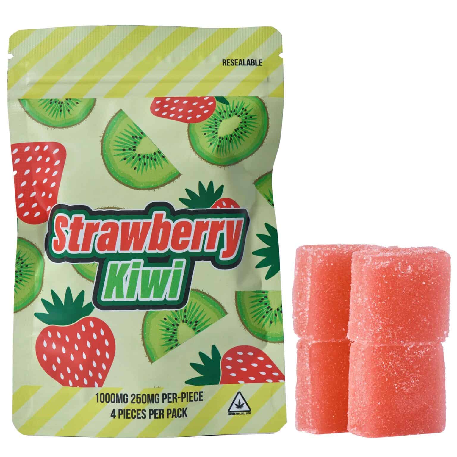 EXTRA STRENGTH GUMMYS 1000mg Strawberry Kiwi Harmonized Hemp